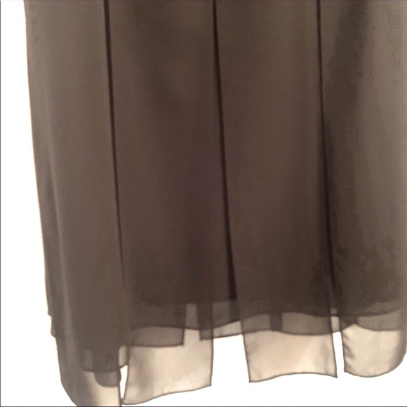 Formal chiffon  skirt - lined floor length evening wear - like new - Picture 4 of 6